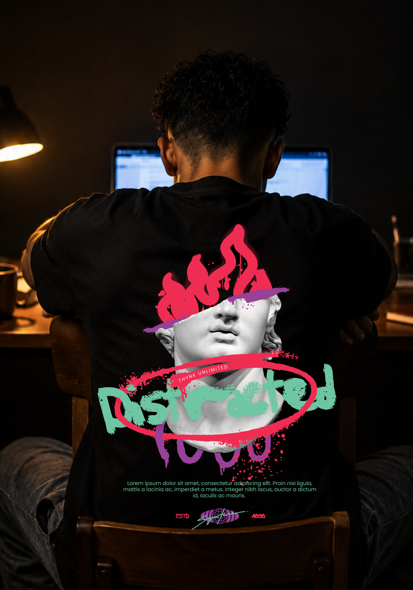 DISTRACTED — Thynk Unlimited Tee