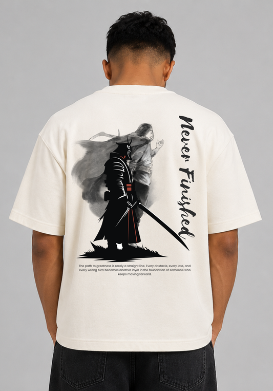 Never Finished — Built to Rise Tee