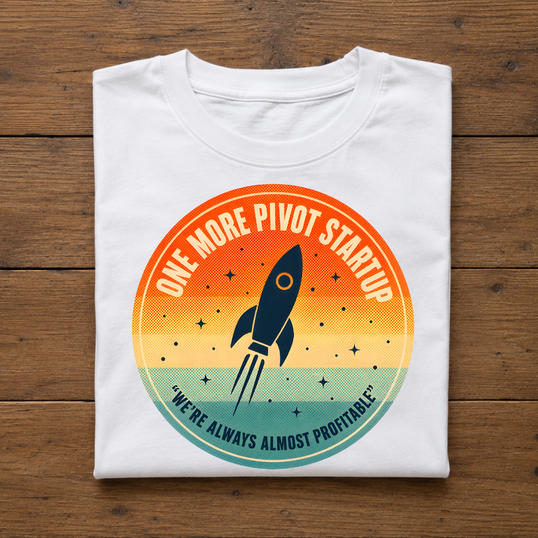 One More Pivot Startup Tee