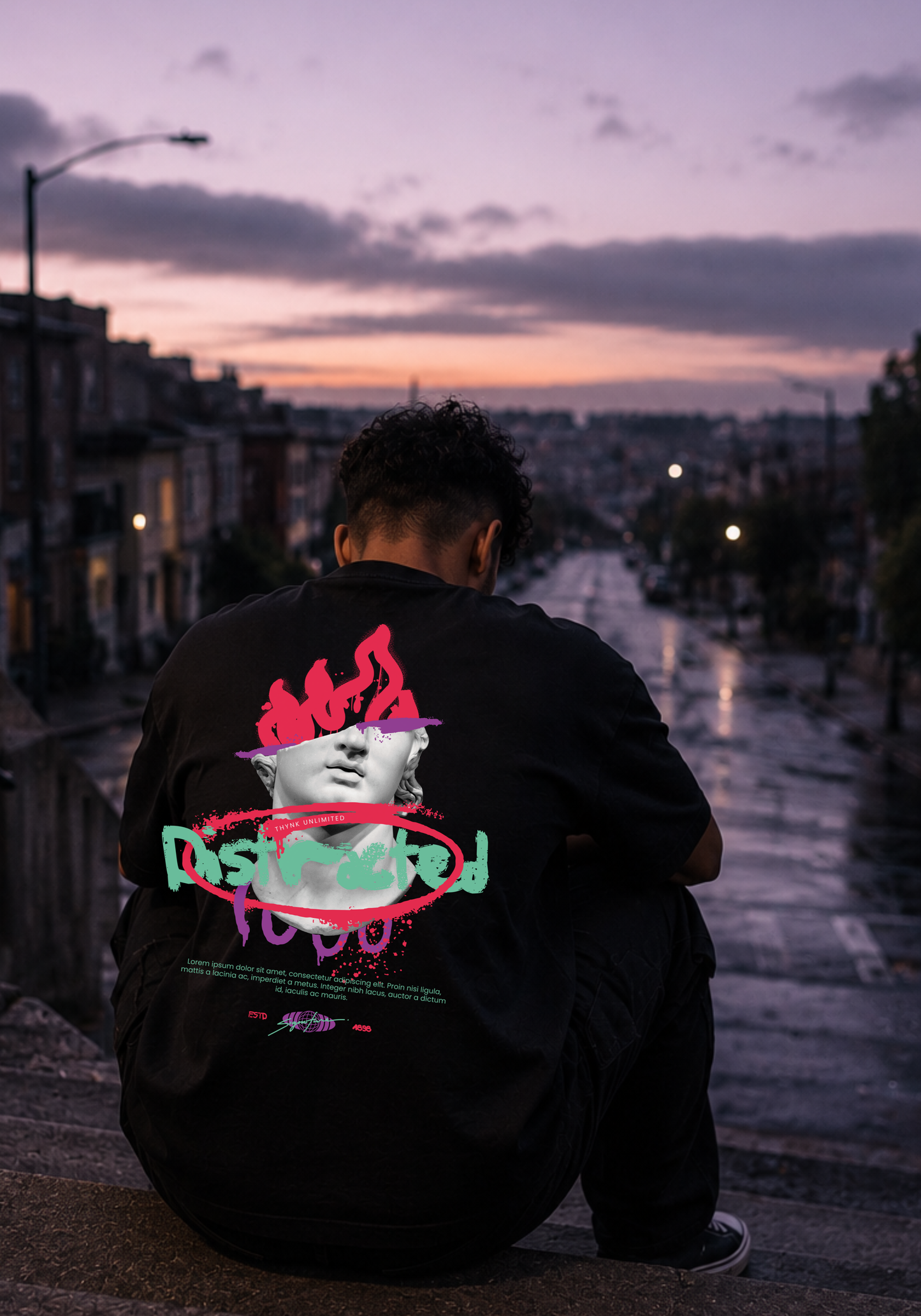 DISTRACTED — Thynk Unlimited Tee