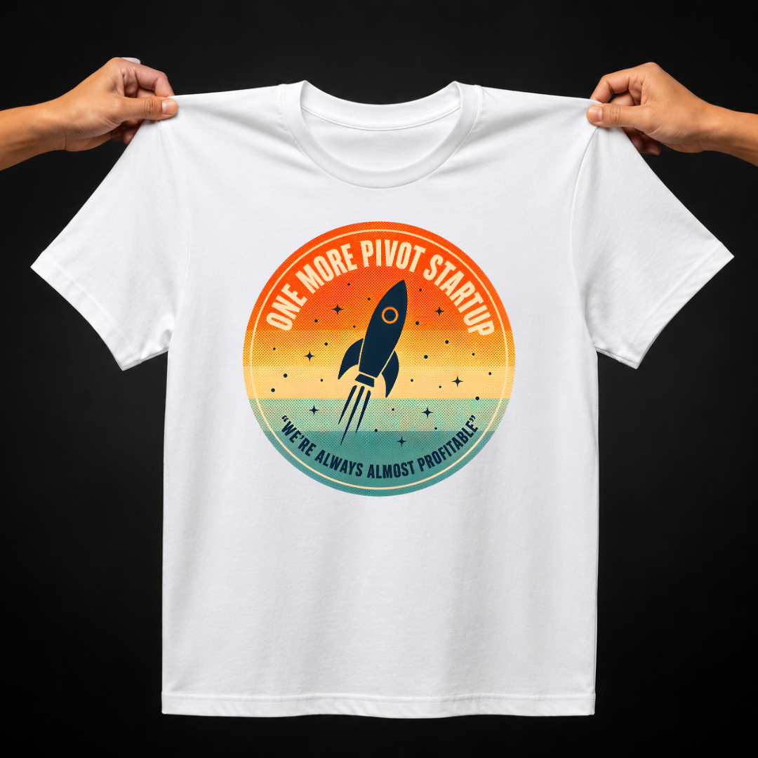 One More Pivot Startup Tee