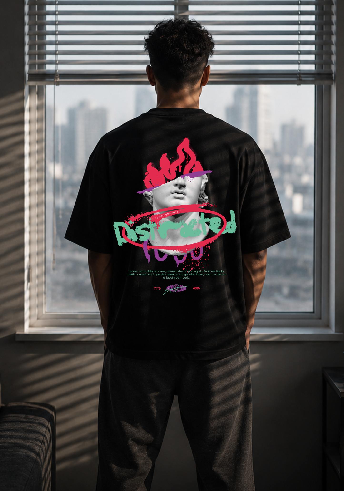 DISTRACTED — Thynk Unlimited Tee